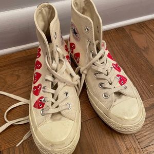 CDG x Converse collab in size 5